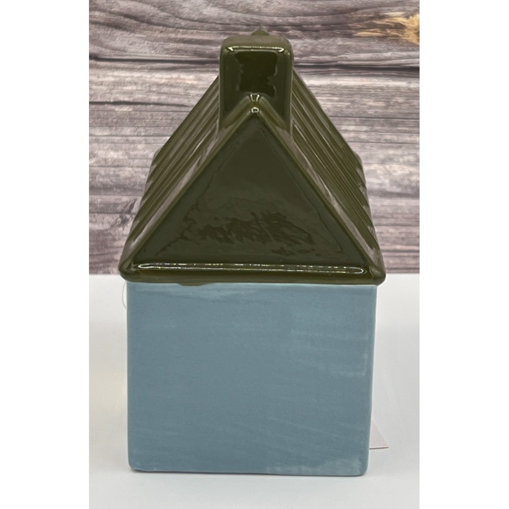 Target Bullseye ~ 5" Blue Ceramic LED Light Up House Village Easter Spring 2026 - Picture 5 of 7